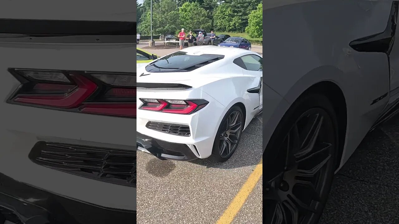 C8 Z06 Flat Plane Crank Sounds Incredible! #chevrolet #corvette #exhaust #shorts #c8z06 #c8 #car