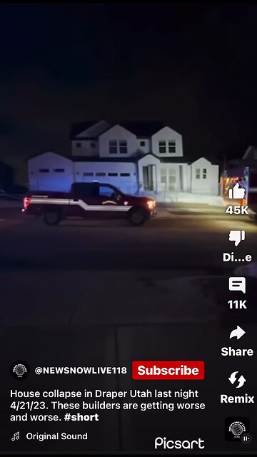 House collapse in Utah because of sucky building contractor!