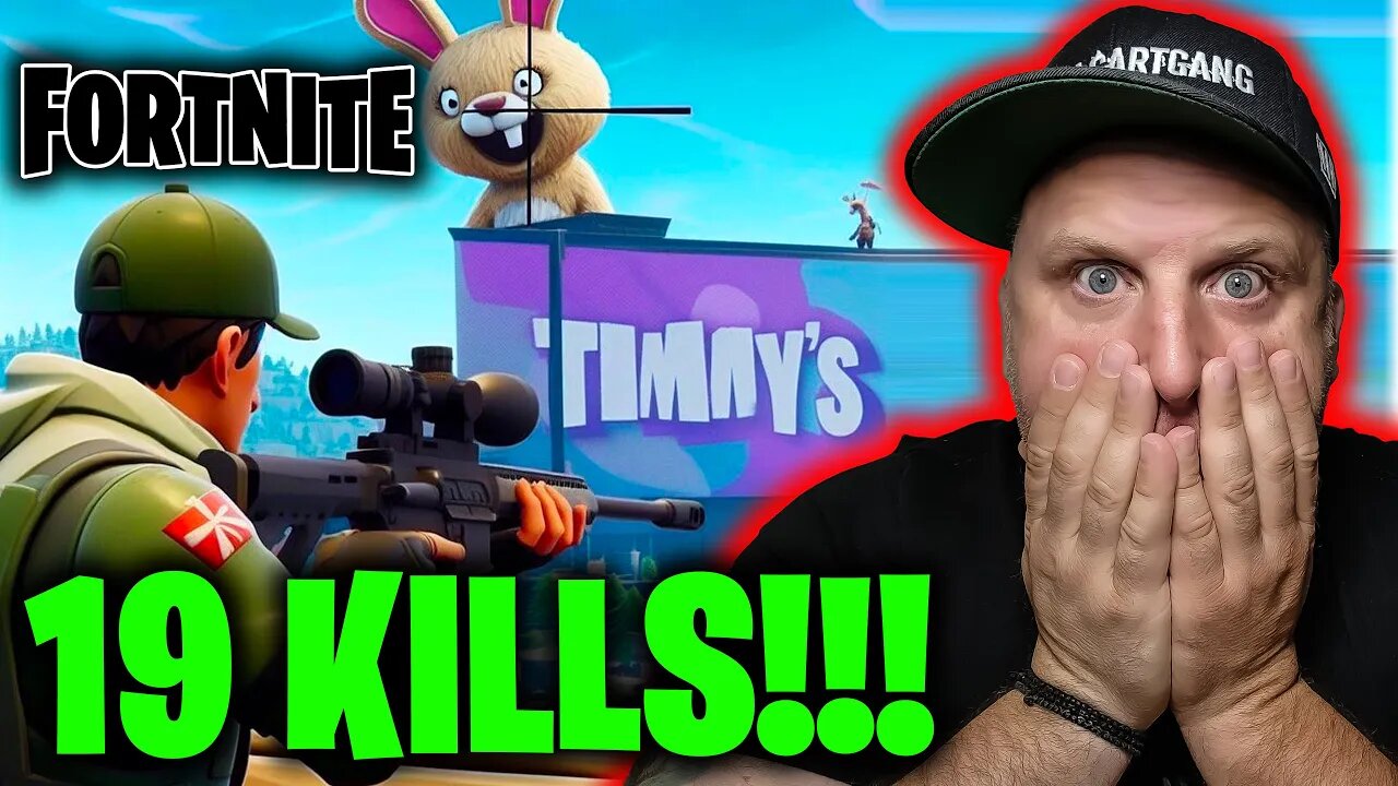 I Got A 19 Kill Game SNIPING Timmy's In FORTNITE! #Fortnite #sniper #duos