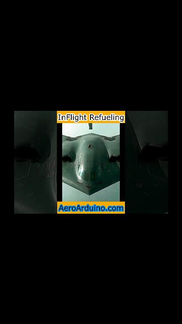 Watch InFlight Stealth Bomber Refueling #Aviation #Flying #AeroArduino