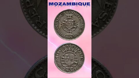 Mozambique 2.50 Escudos 1965.#shorts #education #coinnotesz