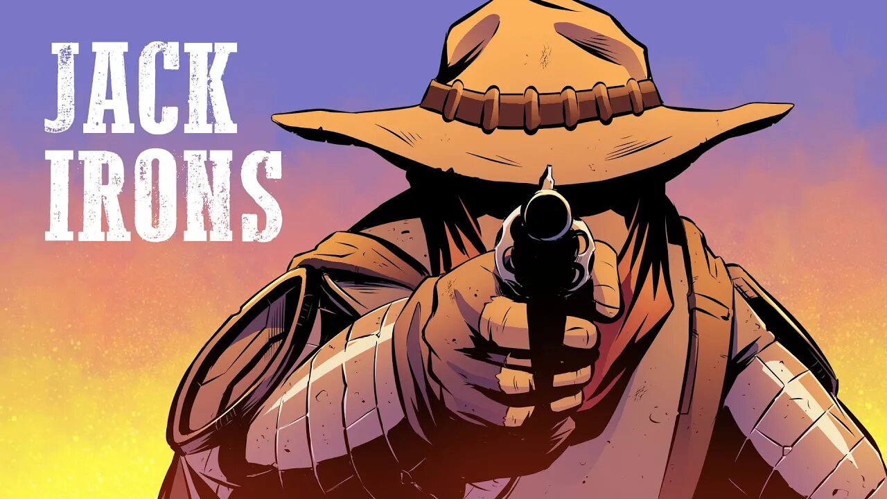 Jack Irons The Steel Cowboy Indie Comic Review & Speed Draw