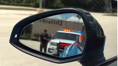UFC fighter Phil Rowe gets pulled over by police