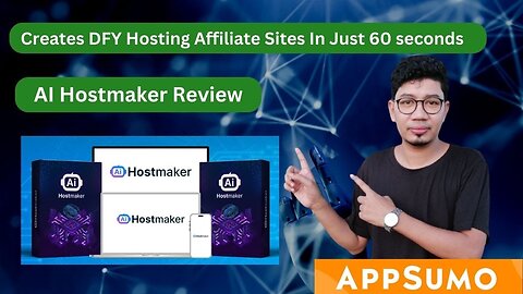 AI HostMaker Review Bonus - Creates DFY Hosting Affiliate Sites