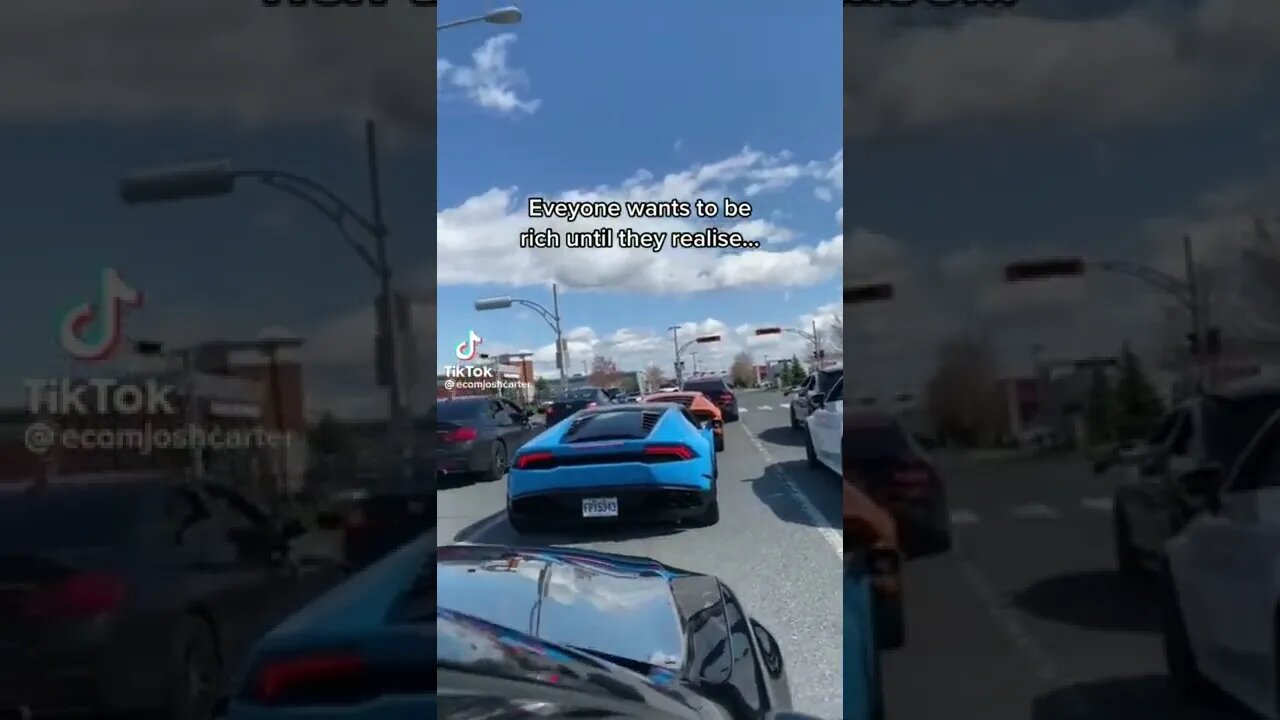 If you're rich, give some advices.