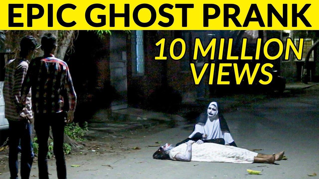 Scary Ghost prank