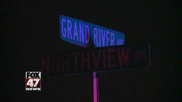 Pedestrian hit by car in Meridian Township