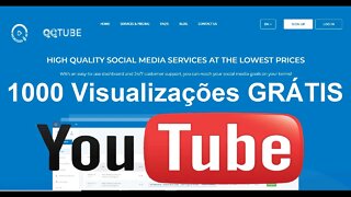 💥QQTube - Ganhe GRÁTIS 1000 Visualizações💥CORRE !!!💥