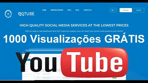 💥QQTube - Ganhe GRÁTIS 1000 Visualizações💥CORRE !!!💥