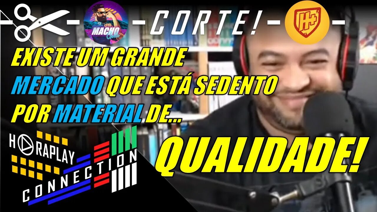 EXISTE UM MERCADO SEDENTO POR ARTE DE QUALIDADE! - CORTE - HORAPLAY CONNECTION