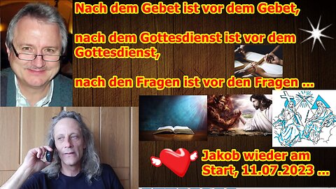 Ein etwas verspätetes Pfingstspecial mit dem tollen Menschen/Pastor Jakob Tscharntke, 11.07.2023 ...