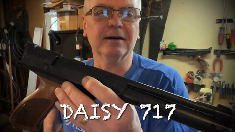 Daisy model 717 .177 single stroke pneumatic pellet pistol full review