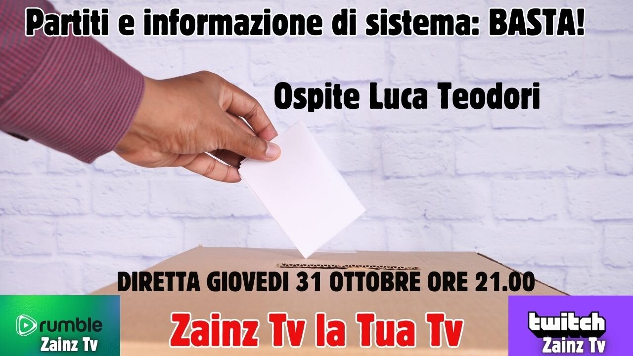 Le Dirette di #Zainz - Luca Teodori