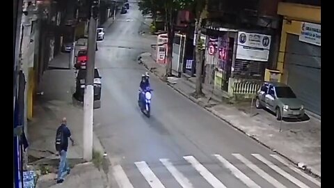 The Brazilian government permits the killing of motorcycle riding robbers