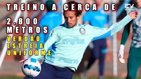 ✅TREINO A CERCA DE 2,800 METRO, VERDÃO ESTRIA UNIFORME#,palmeiras,palmeiras noticias,