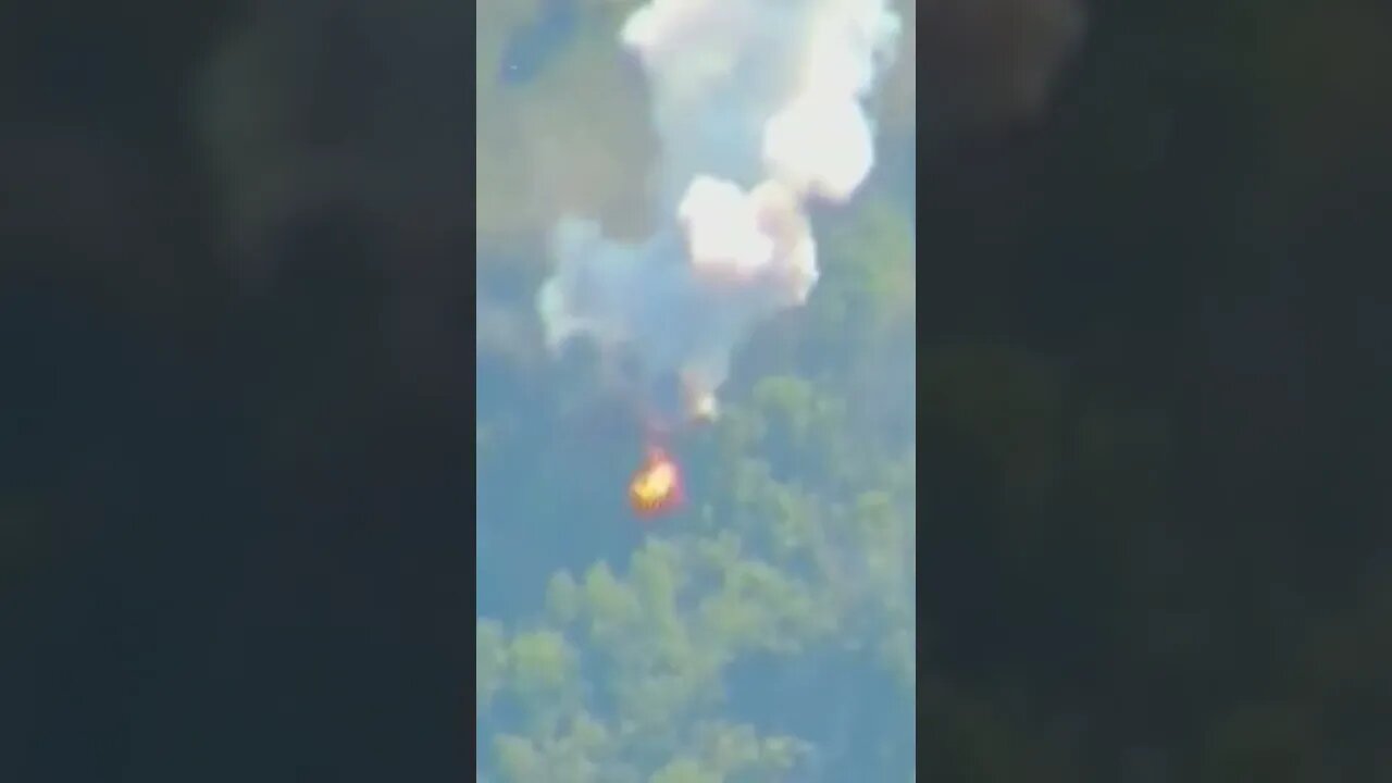 Beautiful shots of the detonation of ammunition at the positions of the Armed Forces of Ukraine