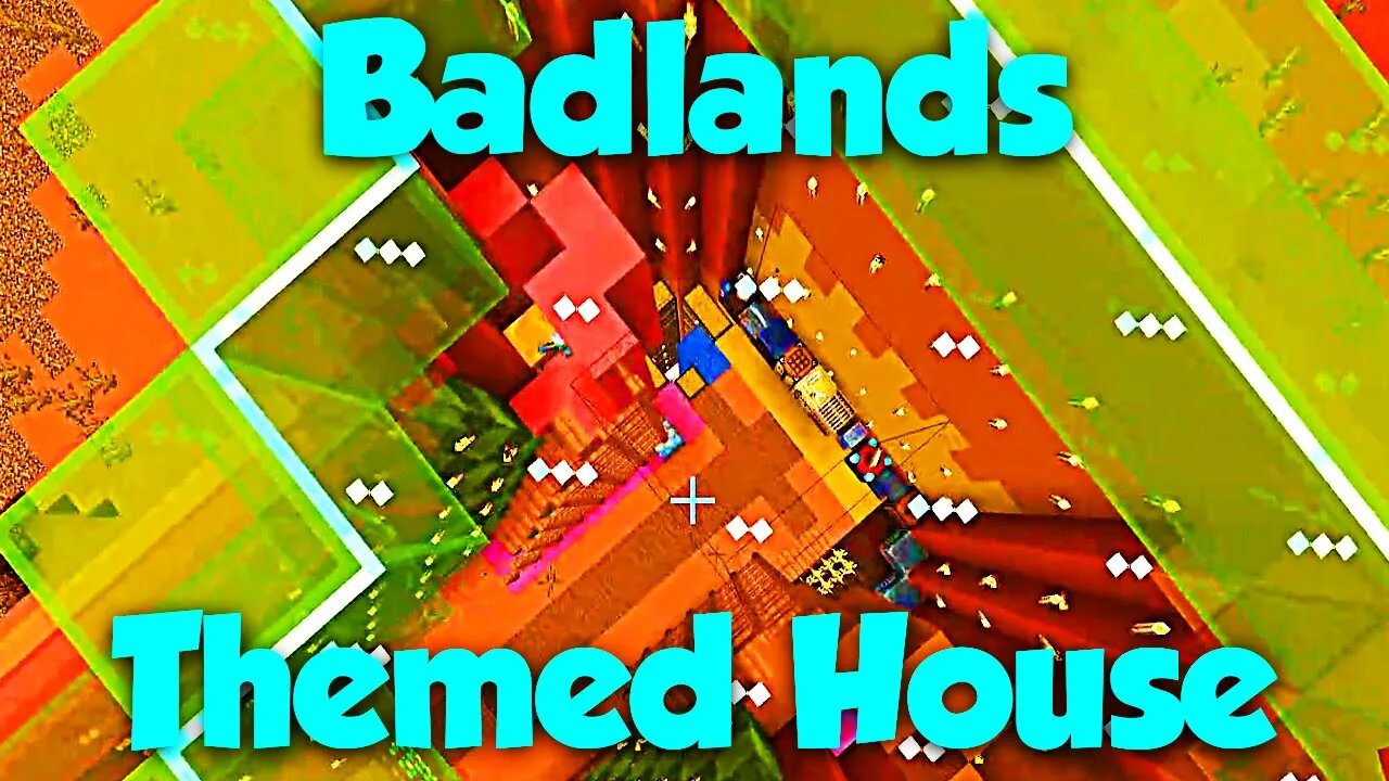 Building A Badlands Themed House In Minecraft