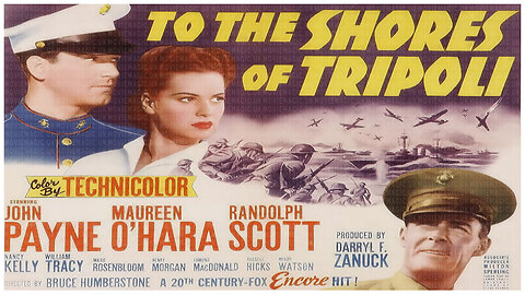 🎥 To The Shores Of Tripoli - 1942 - 🎥 MOVIE TRAILER