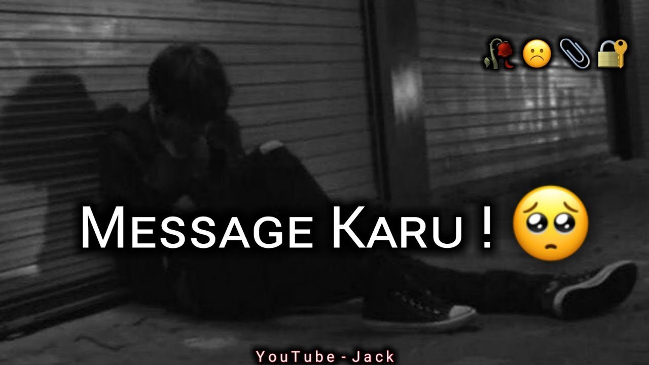 Message karu ! 😭 Emotional deep lines | mood off status | Very sad status | Sad status