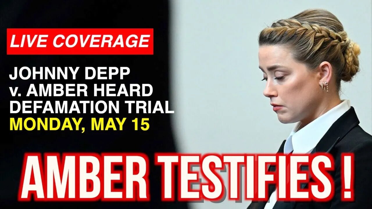 LIVE COVERAGE: JOHNNY DEPP v. AMBER HEARD--AMBER TESTIFIES!! #johnnydepp #amberheard