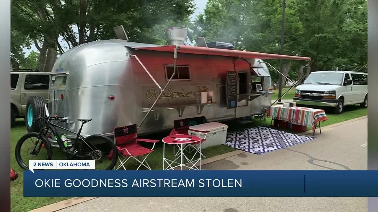 Okie Goodness Airstream Stolen