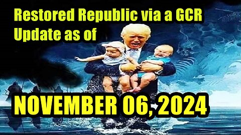Restored Republic. Juan O Savin. Charlie Ward. Michael Jaco. Benjamin Fulford ~ November 06, 2024