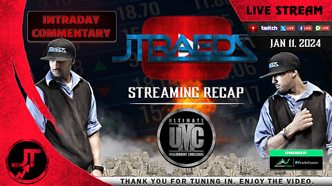 Ultimate Millionaire Challenge | Thursday | Intraday Commentary | January 11, 2024