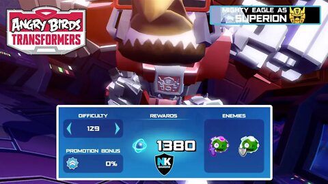 Angry Birds Transformers - Spark Run Series - Level 129 - Featuring Superion