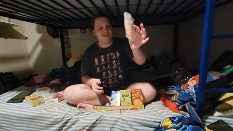 Ninja Gamer Unboxes and Eats 5 Boxes of Off Brand Cereal | GBYAA