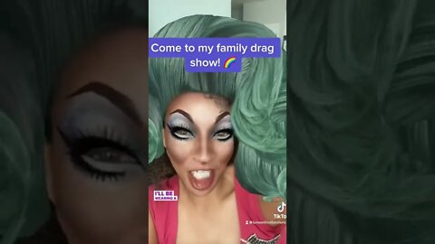 Come to my family drag show! #shorts #satire #comedy