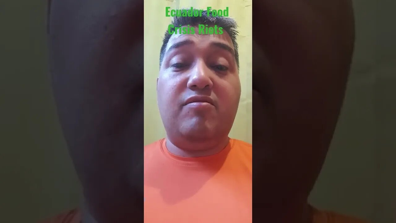 #Ecuador #Food #Crisis #Riots