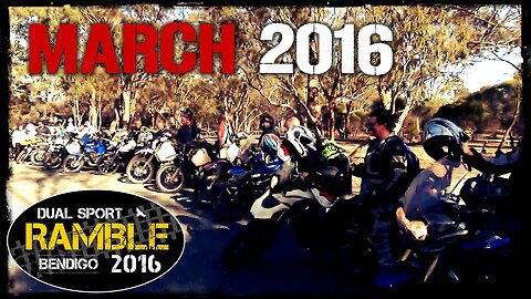 Dual Sport RAMBLE 2016 Bendigo
