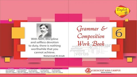 English B Class 6th Lecture 1