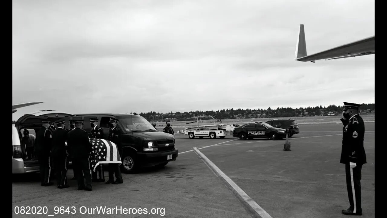 Escorting Sgt Dillon J Brown PDX to Madras, OR 08/20/20 by Q Madp