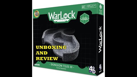 Warlock Tiles - Curves Expansion - Unboxing and Review