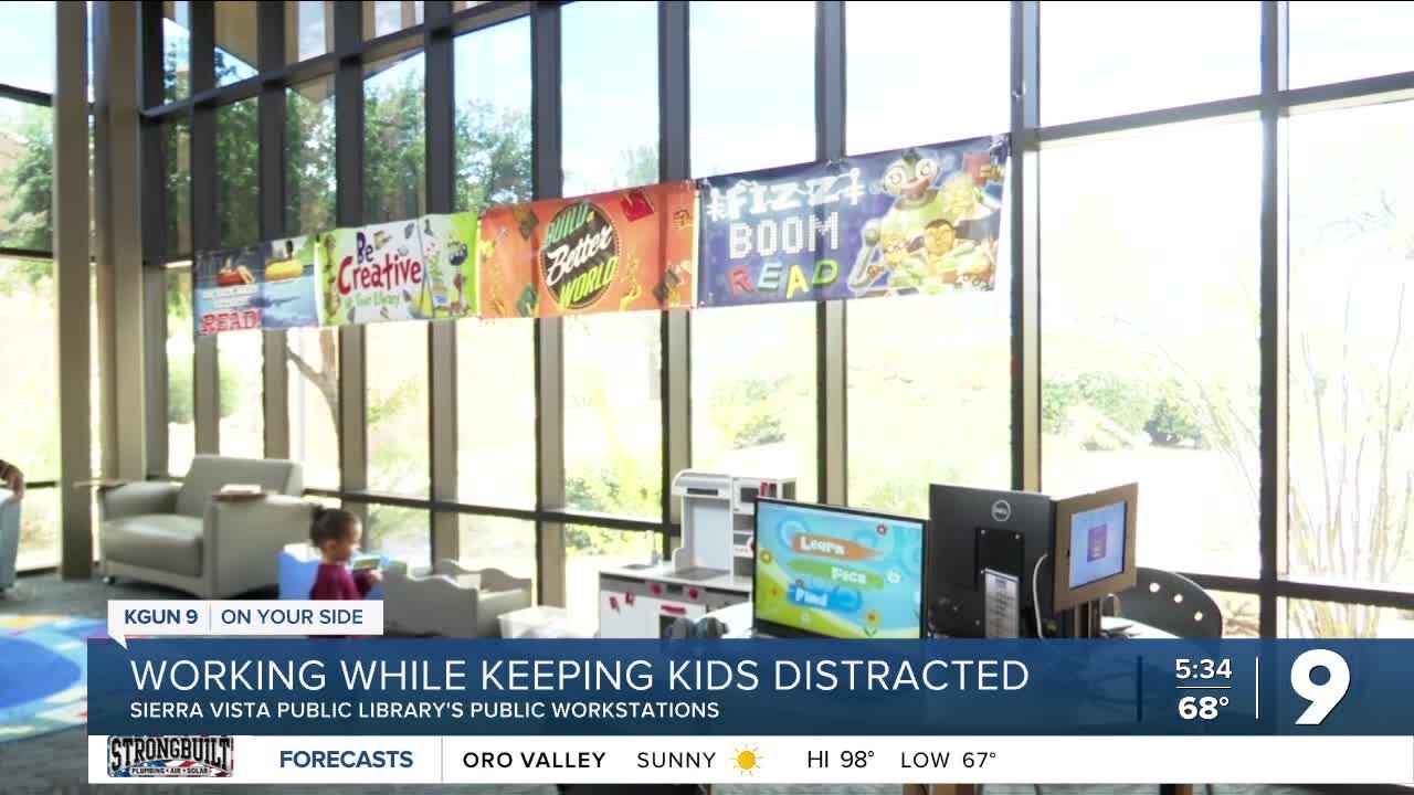 Sierra Vista Public Library creates family working spaces