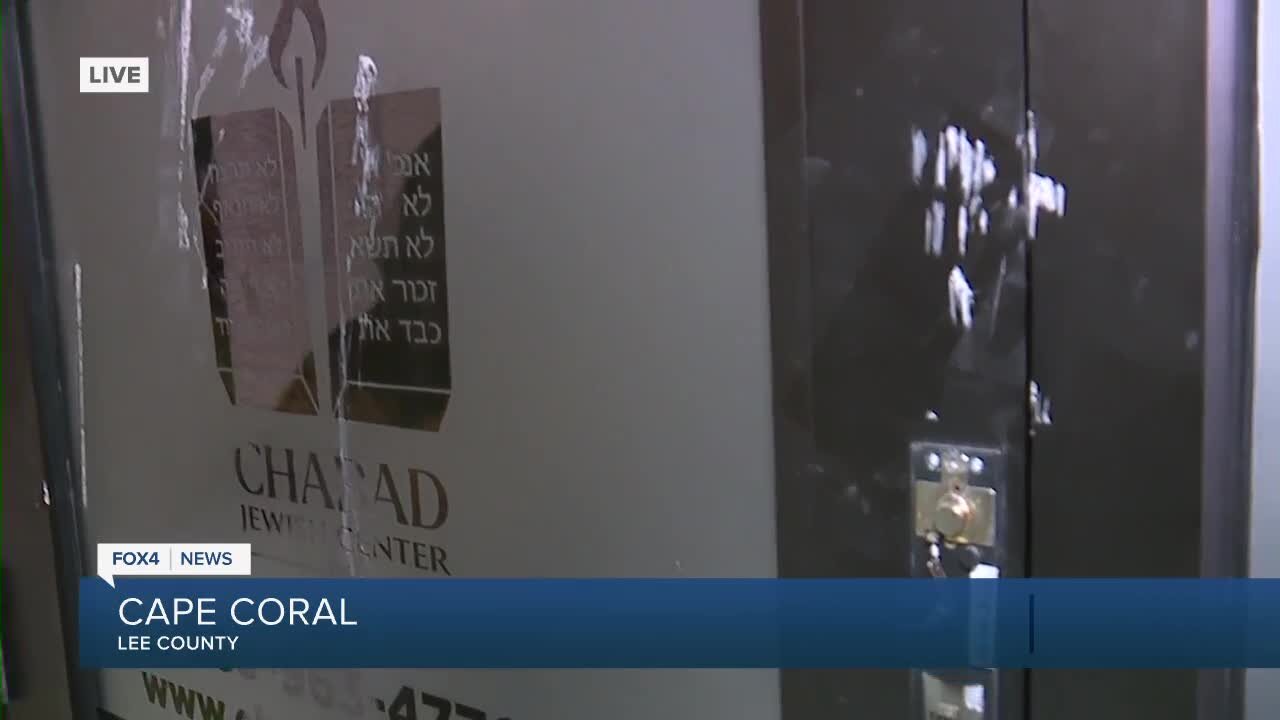 Chabad Jewish center in Cape Coral was attacked Saturday afternoon