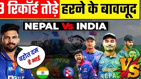 Nepal vs India Highlights match today