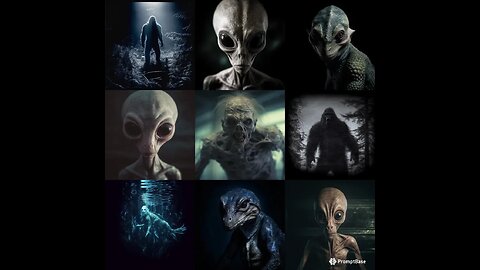 Are Aliens and monsters(cryptids, mythical creatures) the biblical nephilims and chimeras? 1