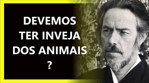 TER INVEJA DOS ANIMAIS, ALAN WATTS DUBLADO