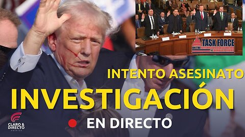 En español “Fallas de seguridad del Servicio Secreto, intentos de asesinar a Donald J. Trump