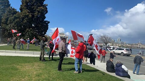 🔴LIVE: Victoria BC Freedom Rally Saturday April 9th 🇨🇦