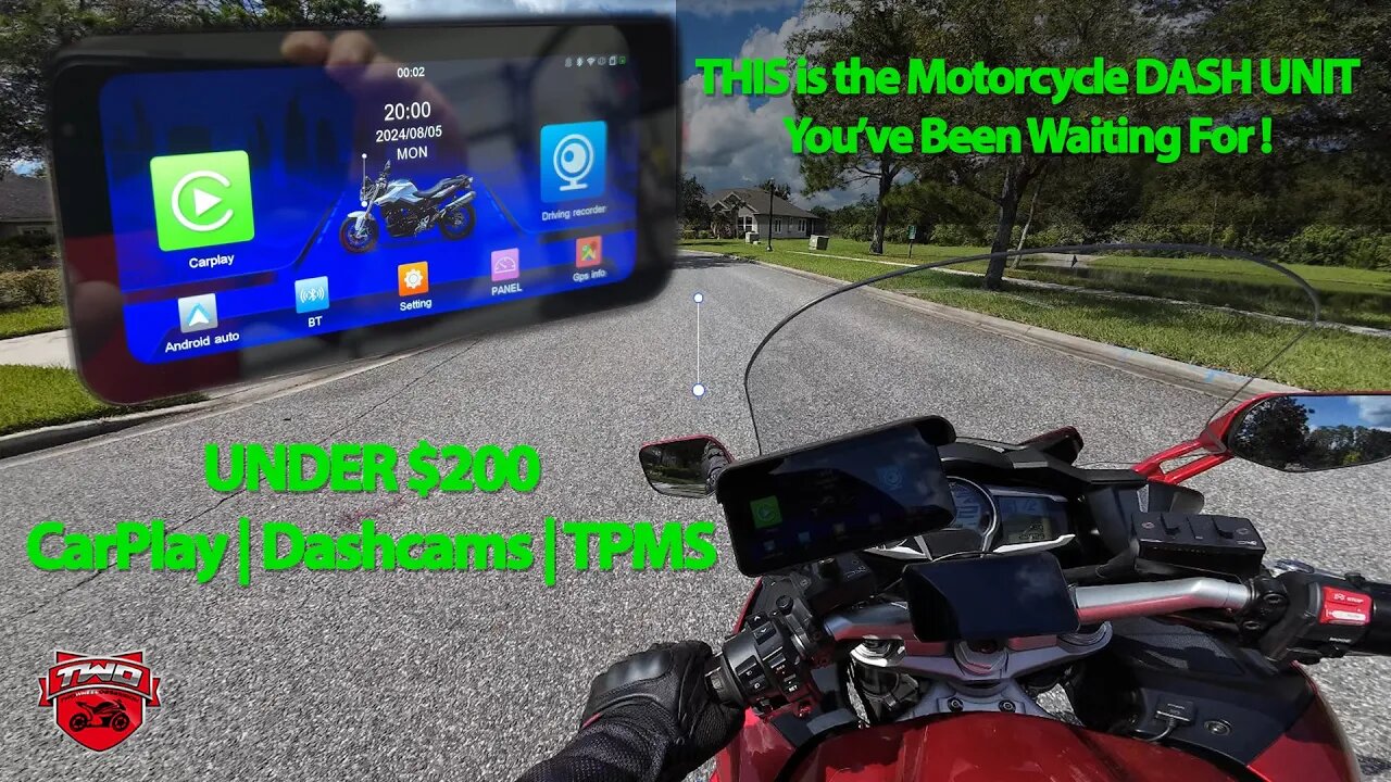 FULL Review of the Aoocci C6Pro Motorcycle Dashcam CarPlay TPMS and MORE Unit