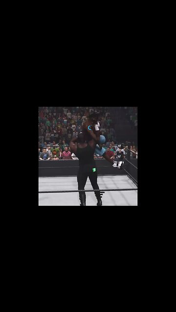 wwe 2k23 r truth put up a good fight not good enough vs The Nigerian Giant Omos #wwe2k23