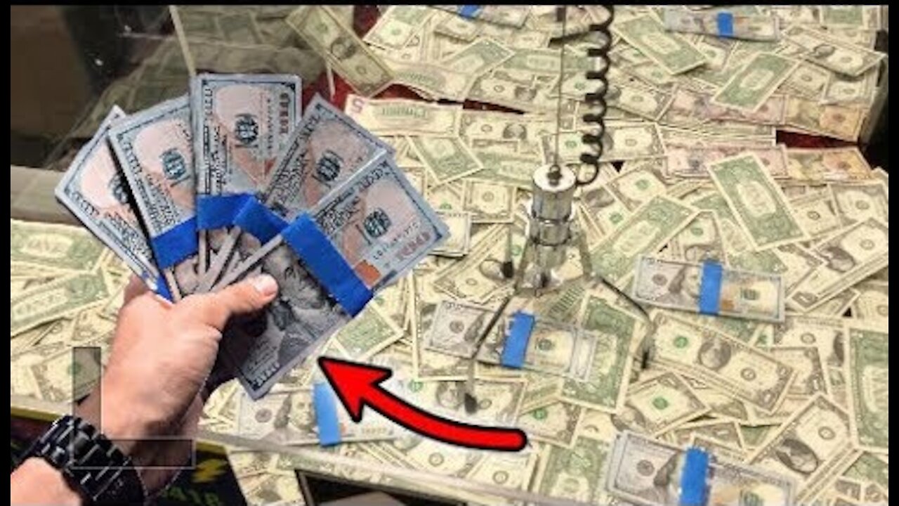 HOW TO HACK the CASH CLAW MACHINE (WON REAL MONEY)