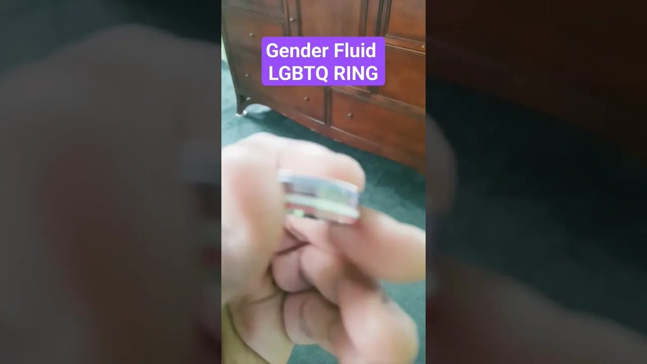 Gender Fluid LGBTQ Ring