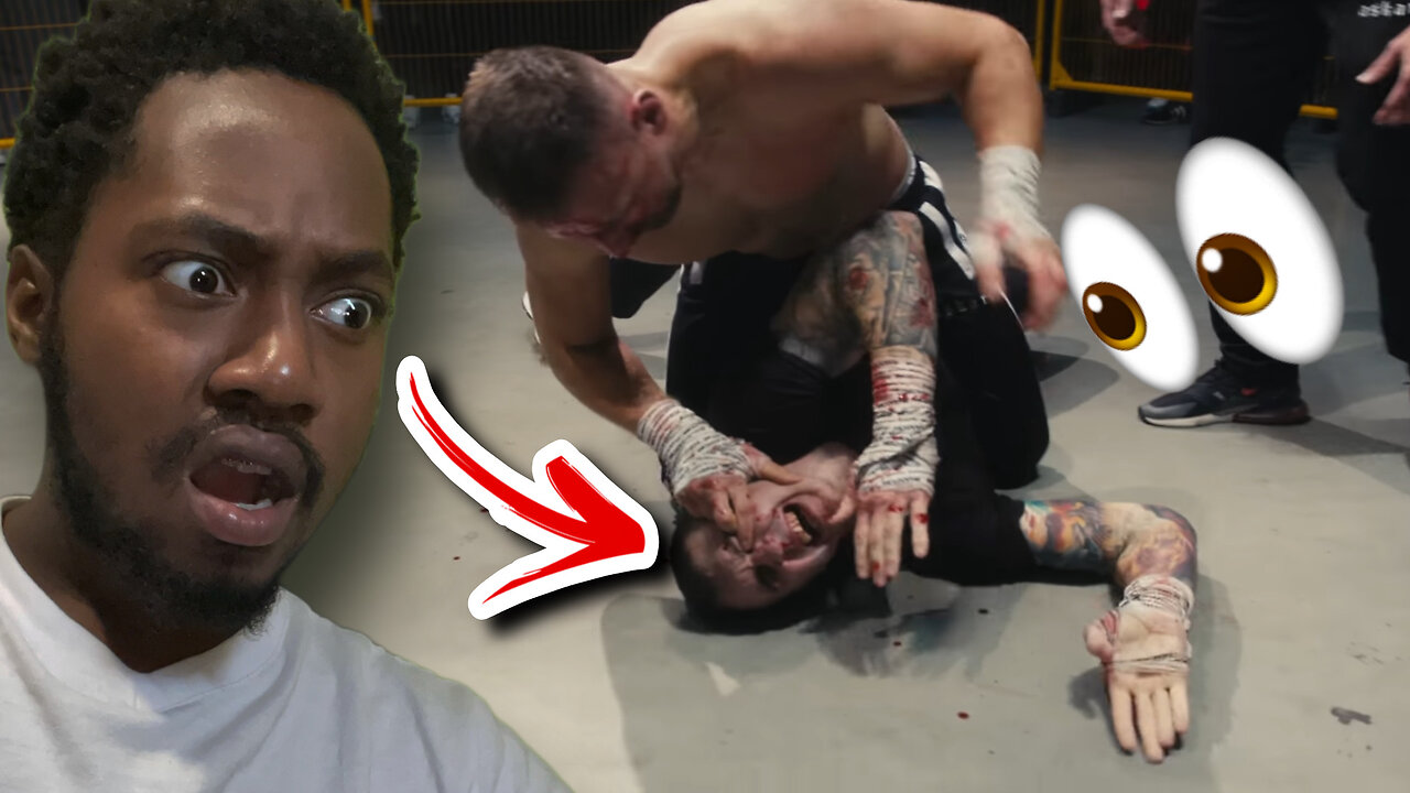 DUDE GETS HIS EYE RIPPED APART…