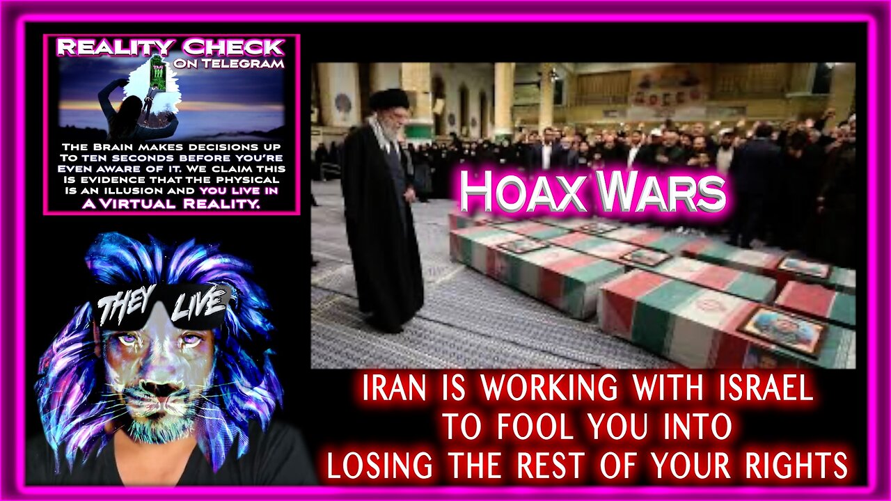 HOAX WARS PART 3 IRAN IS WORKING WITH ISRAEL TO FOOL YOU INTO LOSING THE REST OF YOUR RIGHTS
