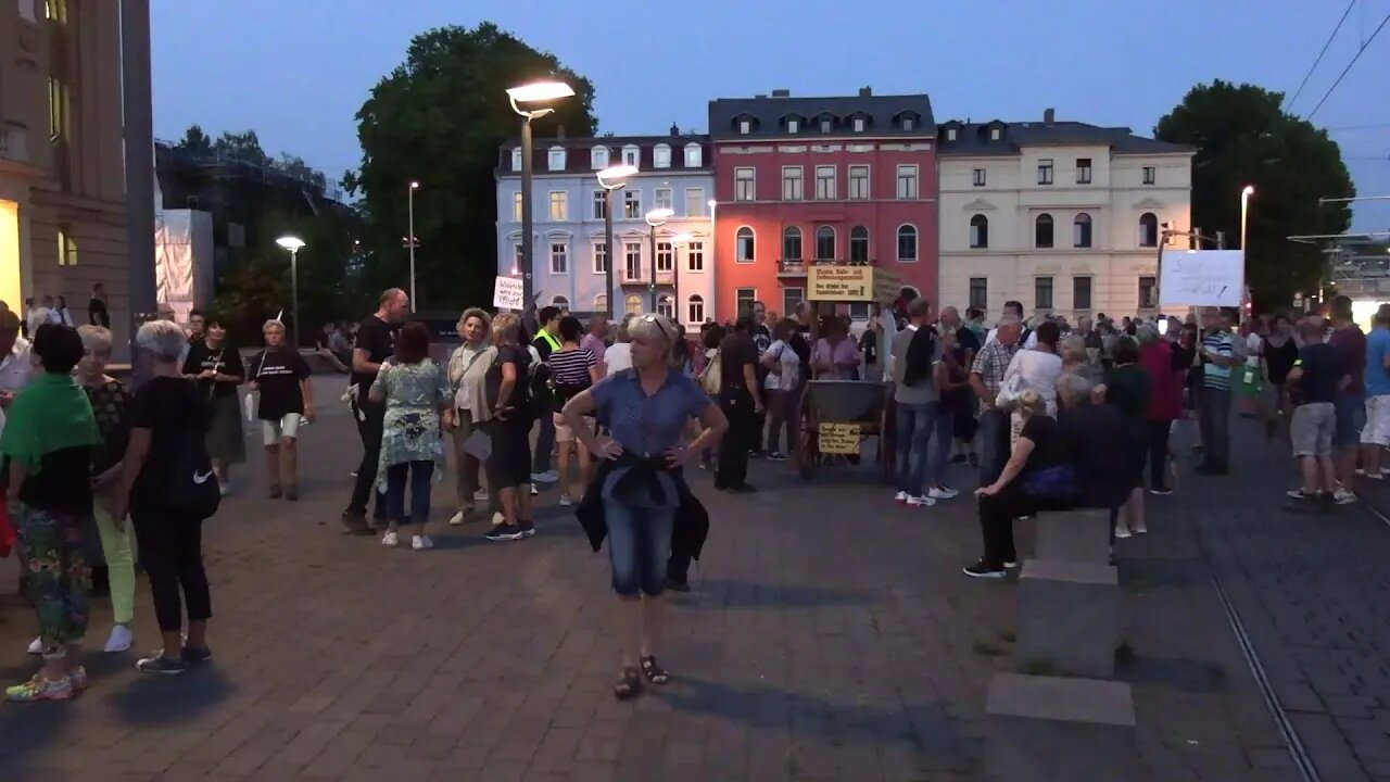 LiveStream aus Gera 5.9.2022 Berichterstattung Grundgesetz Art.5