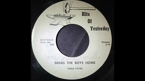 Freda Payne - Bring the Boys Home